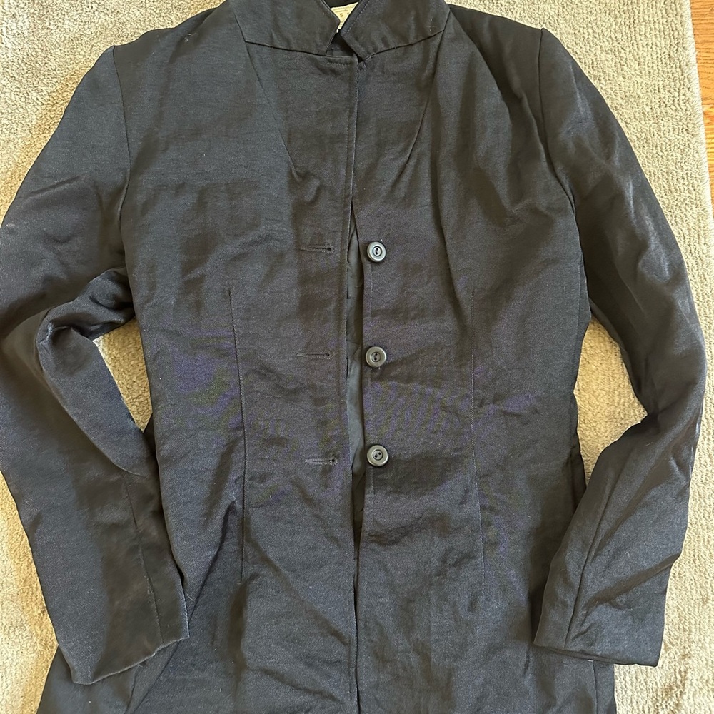 Stylish Black Button-Up Jacket